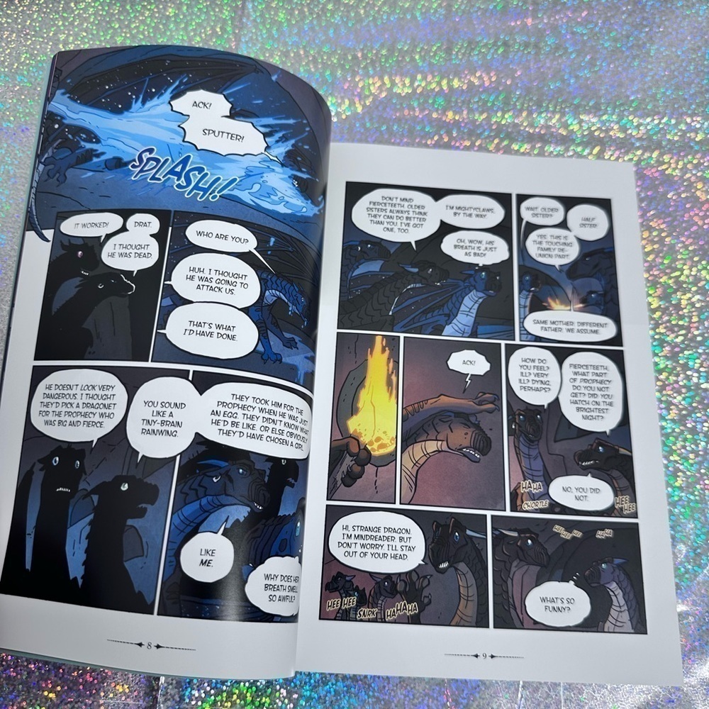 Wings of Fire: Book Four The Dark Secret (The Graphic Novel #4) Tui T Sutherland - Picture 4 of 11